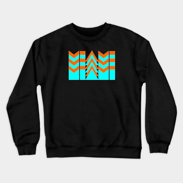 Miami Love Crewneck Sweatshirt by MiamiTees305